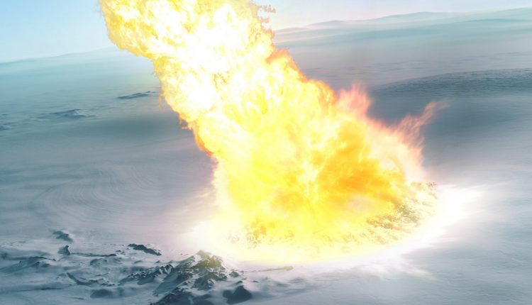 A 100-meter asteroid triggered a strange impact event in Antarctica 430,000 years ago

