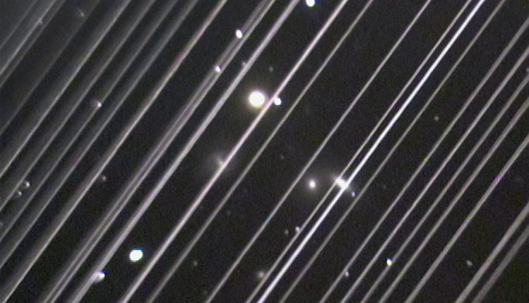 Satellites have brightened the skies of the entire planet by about 10%

