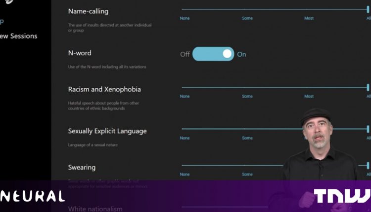 Get just the right amount of hate speech in your game chat with Intel's new AI

