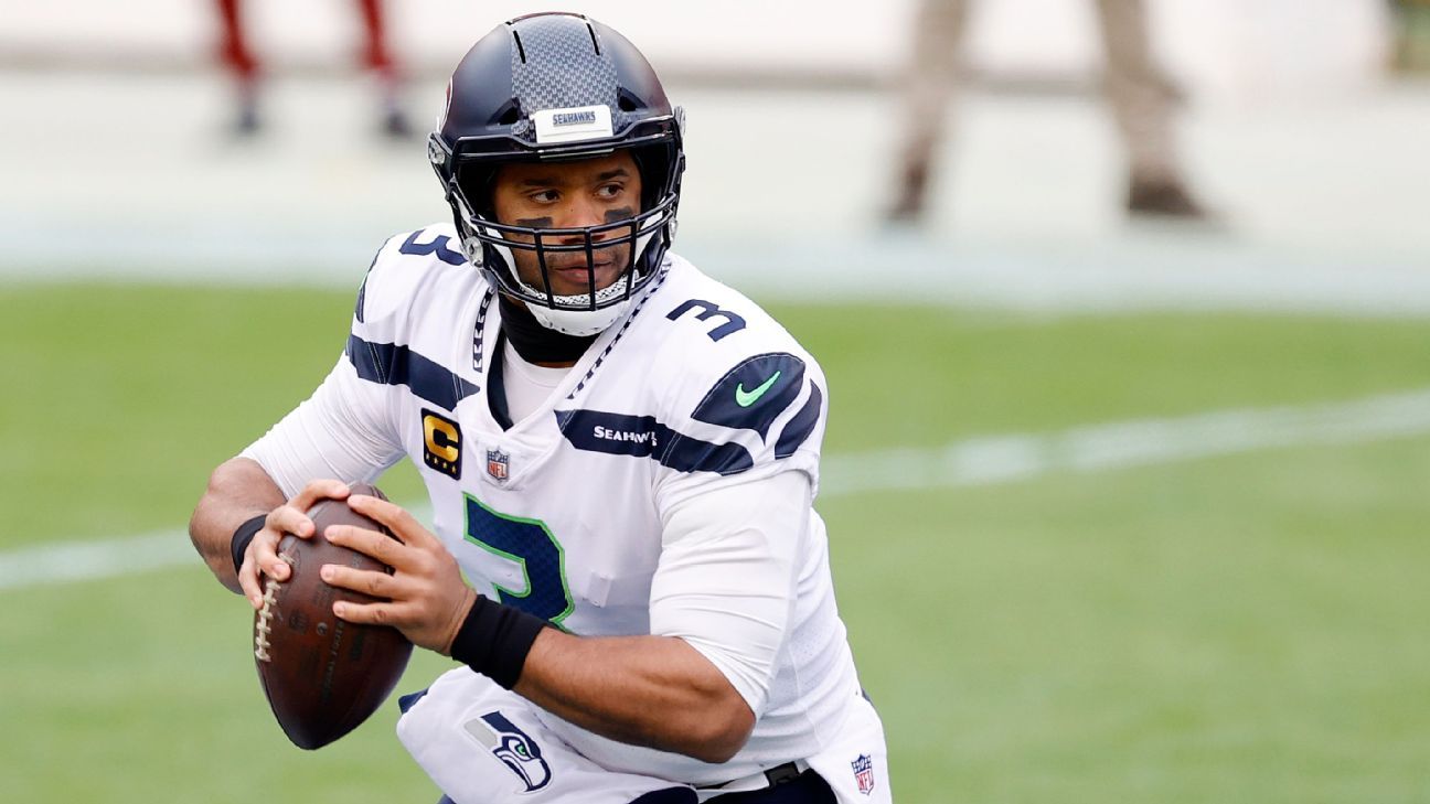 Seahawks say they are in a "fantastic place" with Russell Wilson and have not actively engaged in trade talks