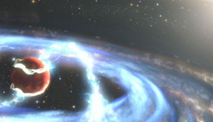 Astronomers watch a gas giant grow right before their eyes

