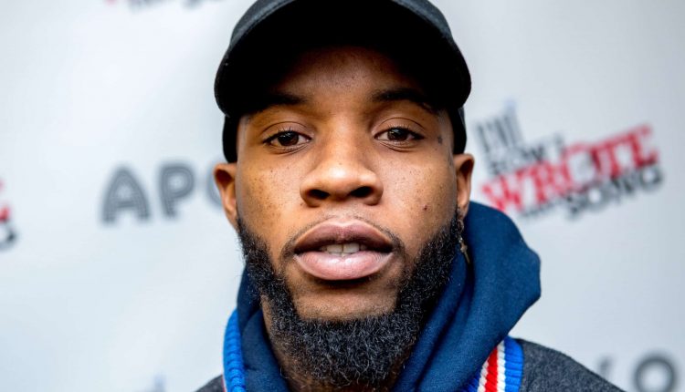 Tory Lanez shows off his multitasking skills by getting tattooed and recording new music at the same time

