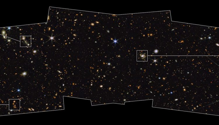 Webb Stares Deeply Into the Universe, Showing How Galaxies Assemble