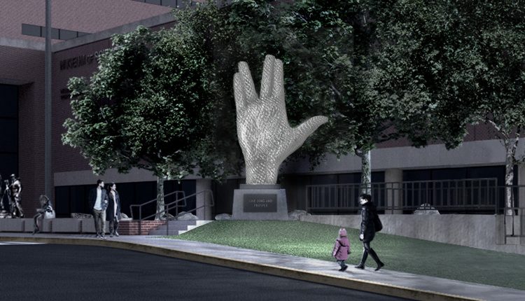Tech Pioneer's donation supports the plan for the Leonard Nimoy Memorial

