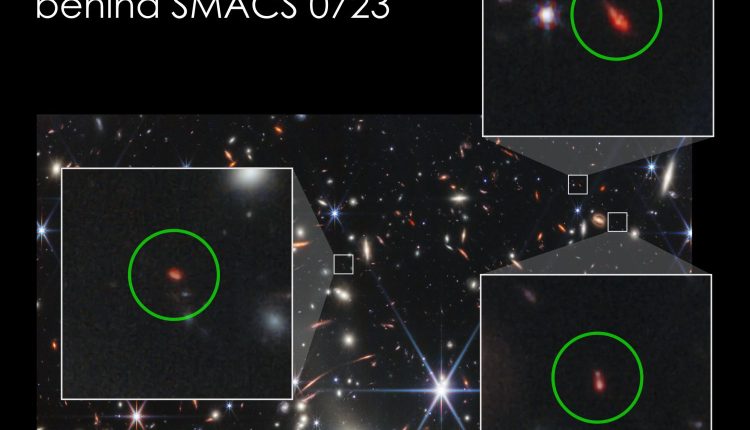 The James Webb links modern green pea galaxies with ancient galaxies in the cosmic dawn

