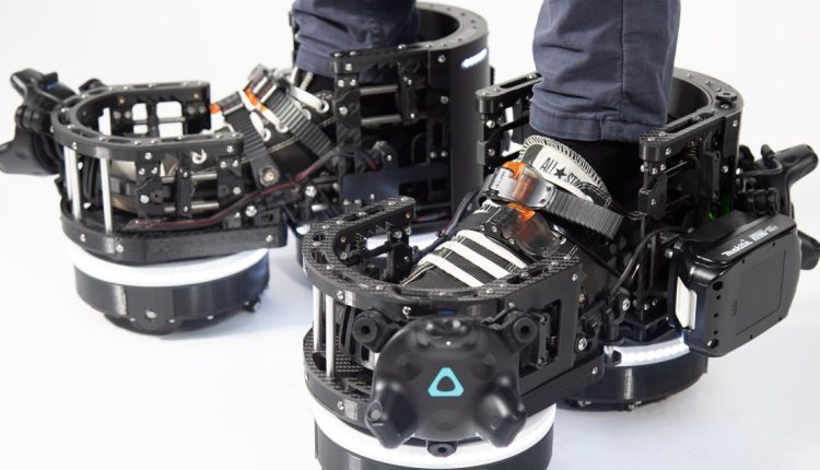 Lösen des unendlichen Laufproblems von VR mit Mondstiefeln
