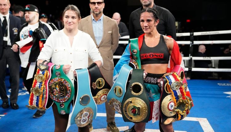 Katie Taylor and Amanda Serrano have scheduled their title rematch on May 20th in Dublin


