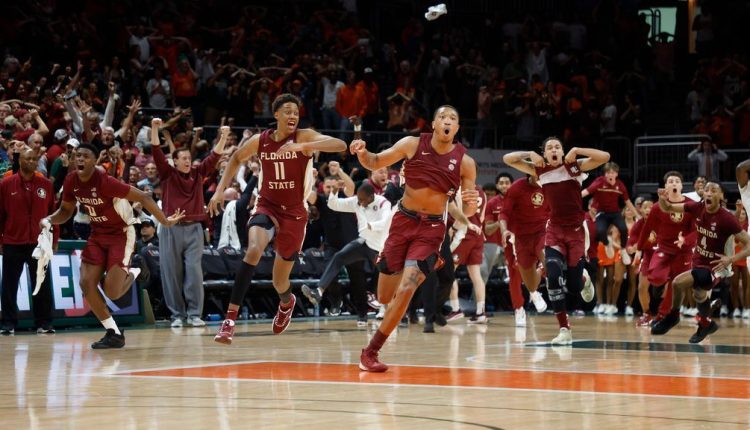 Florida State rallies down from 25 to stun No. 13 Miami

