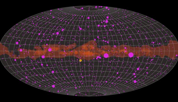 The universe sparkles in gamma rays in this new NASA animation

