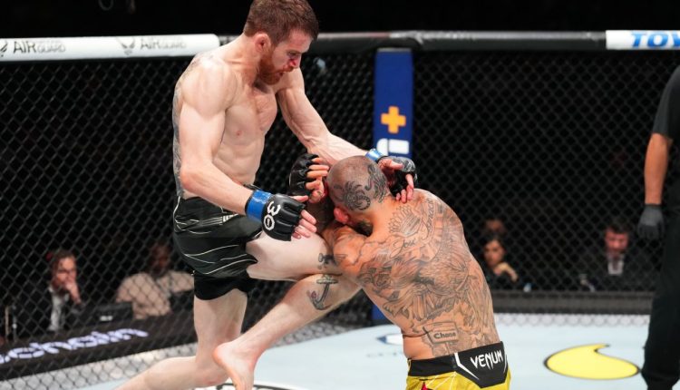 Cory Sandhagen and Holly Holm expressly retain their names in the cover photo

