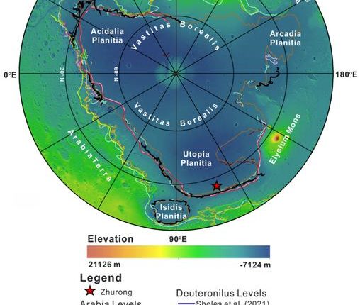 China's rover has found evidence of an ancient ocean on Mars

