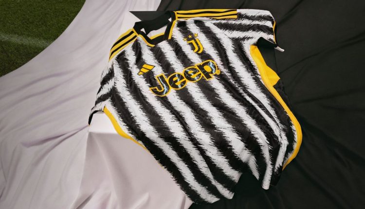 Juventus opts for zebra stripes on the new 2023-24 home kit

