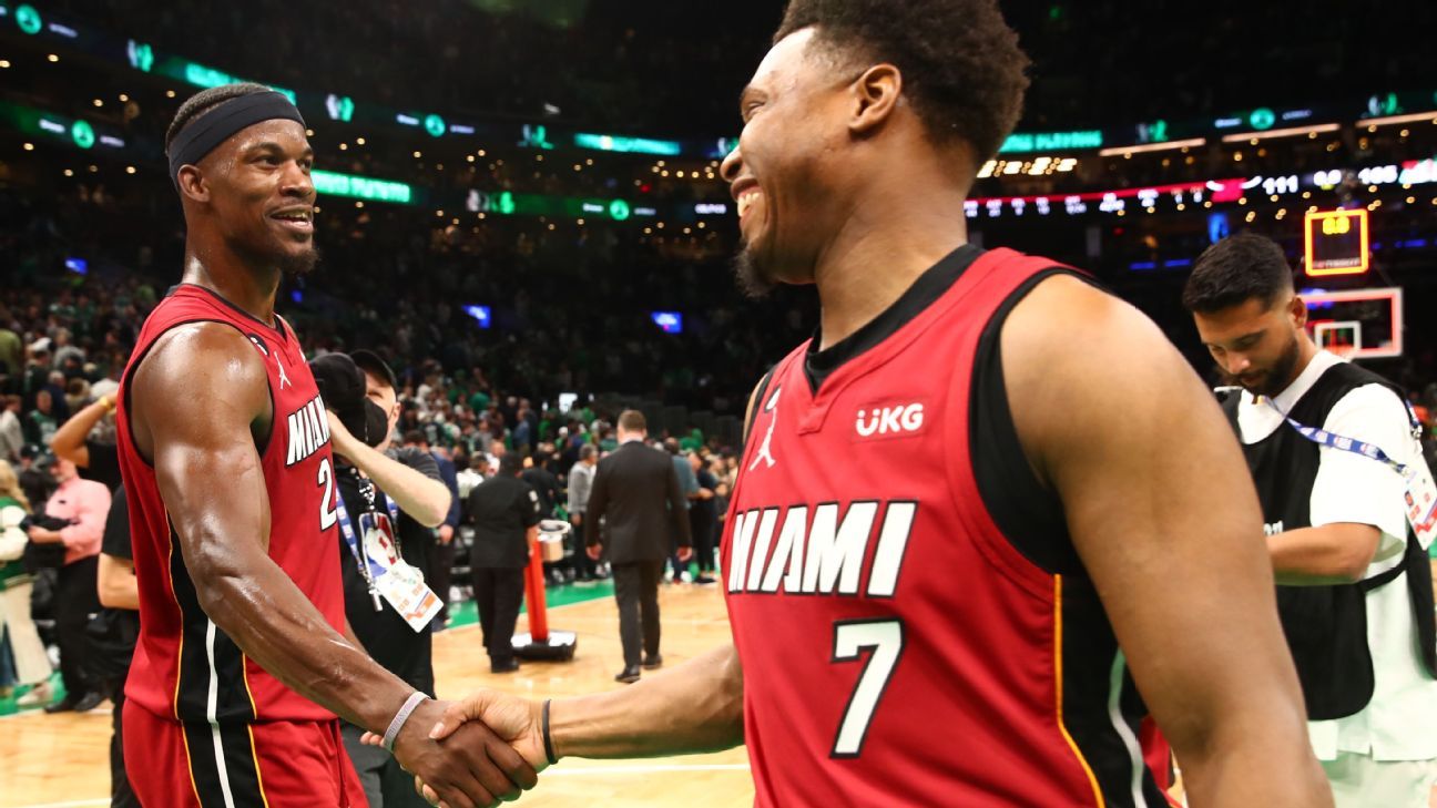 NBA Finals 2023 - A one-finger salute and the deep bond that binds Jimmy Butler and the Miami Heat