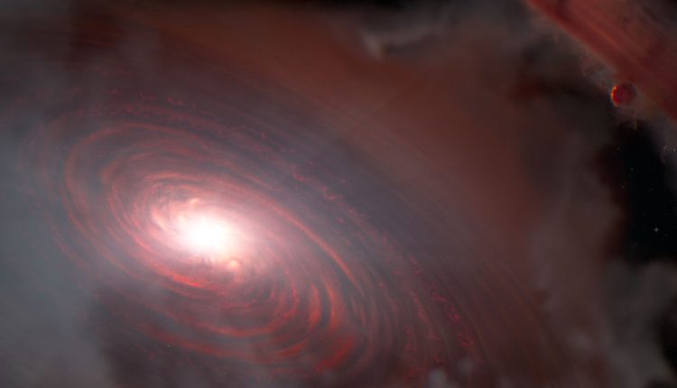 JWST sees newly forming planets floating in water

