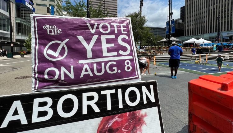 Ohio voters reject GOP effort to cripple abortion rights amendment