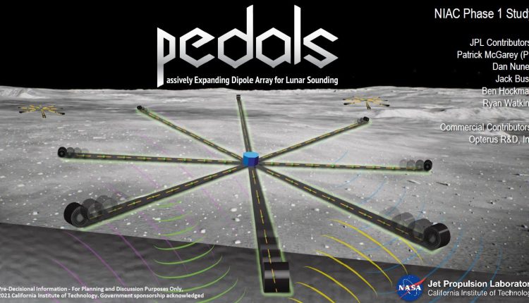 Deploying a Huge Antenna On The Moon Could Study Its Insides
