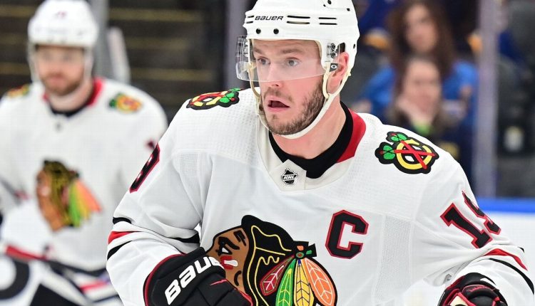Jonathan Toews stepping away from NHL to focus on health