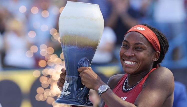 Gauff earns 1st Masters 1000 title, wins Western & Southern Open