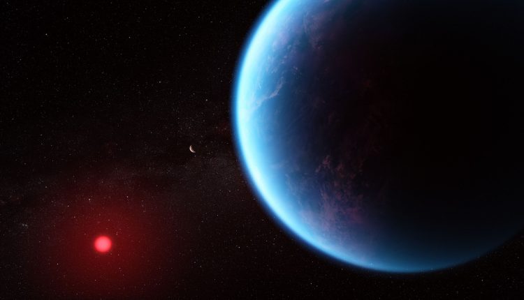 JWST Might Have Imaged a Hycean World for the First Time, With a Hydrogen-Rich Atmosphere and a Deep Planet-Wide Water Ocean