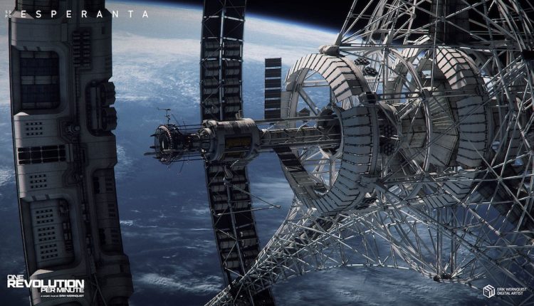 Imagine What Life Would be Like on a Giant Rotating Space Station