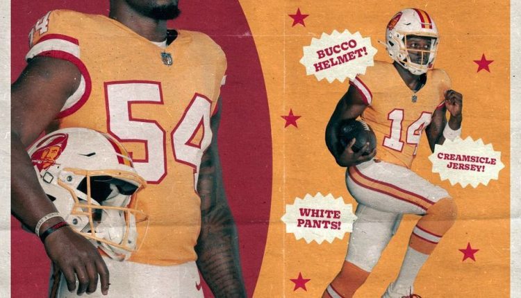 NFL Week 6 uniforms: Buccaneers' 'Creamsicle' throwbacks return