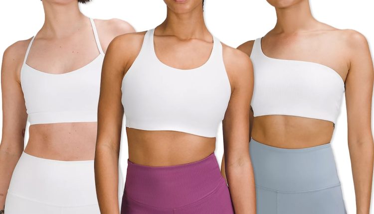 10 Customer-Loved Lululemon Sports Bras for Cup Sizes From A to G