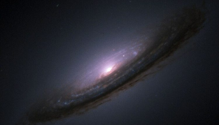 Hubble Space Telescope image of supernova 1994D in galaxy NGC 4526.