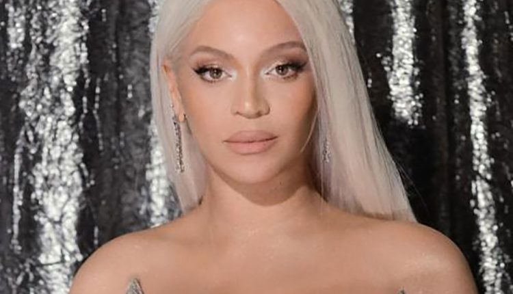 Beyoncé Sparkles in Silver Gown at Renaissance Film Premiere