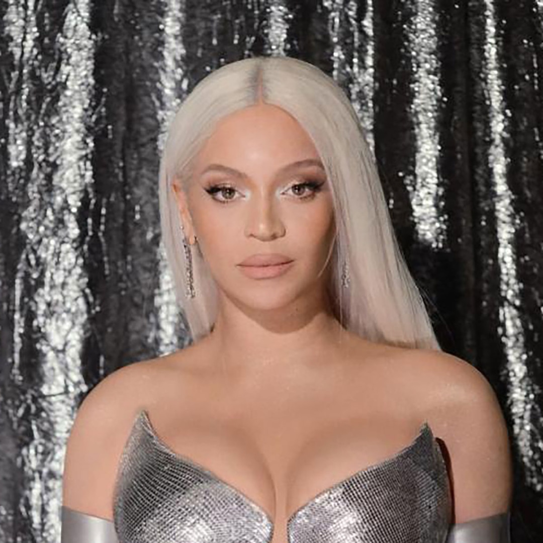 Beyoncé Sparkles in Silver Gown at Renaissance Film Premiere