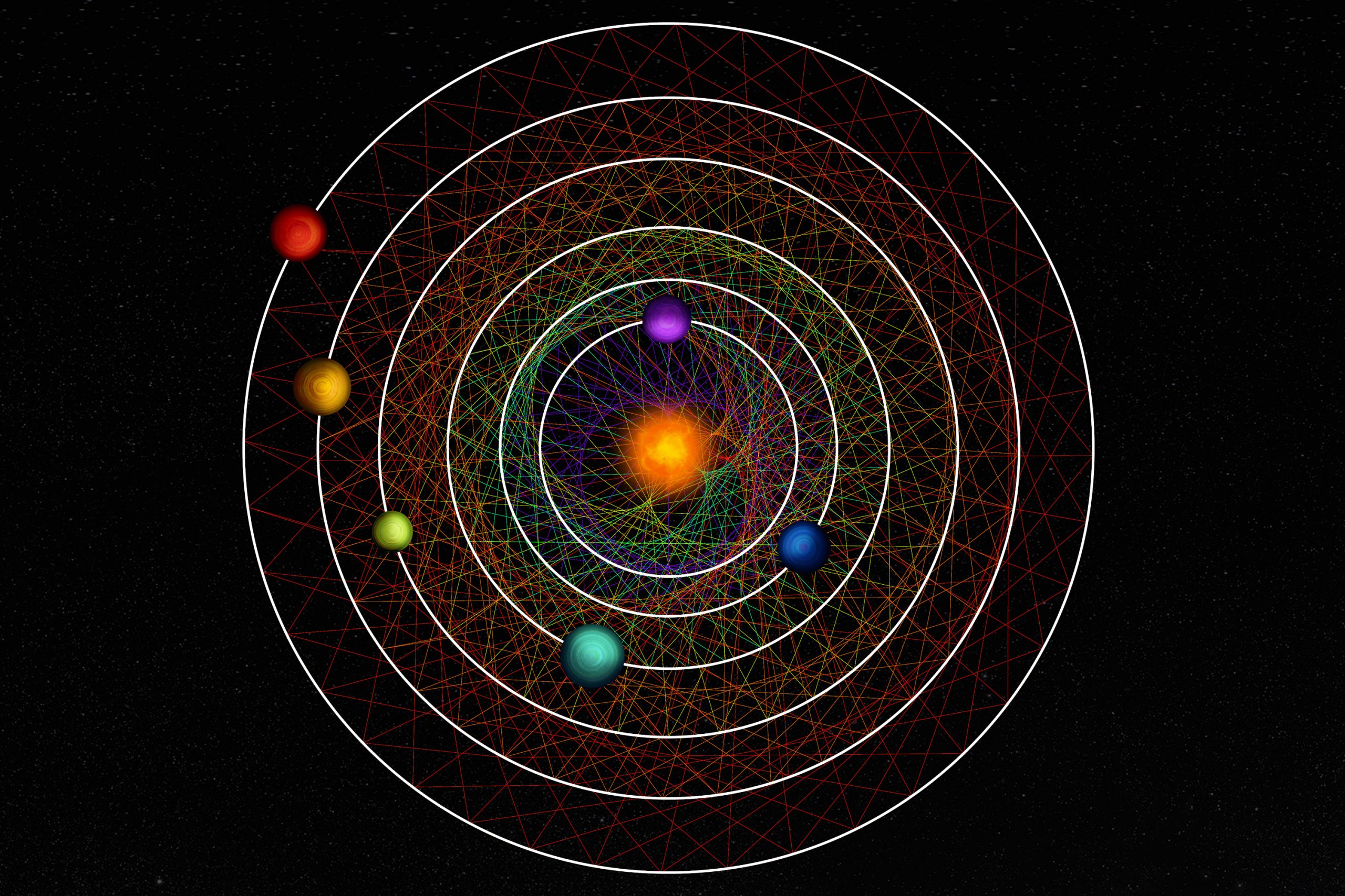 A Planetary System With Six Sub-Neptunes Locked in Perfect Resonance