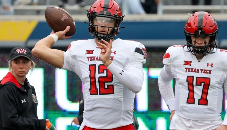 Tyler Shough, 24, leaves Texas Tech, transfers to Louisville