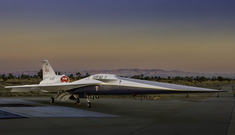 Shhh, NASA Reveals its New Quiet Supersonic Aircraft