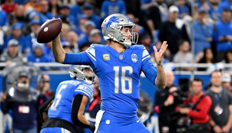 Jared Goff finds Josh Reynolds for Detroit Lions touchdown