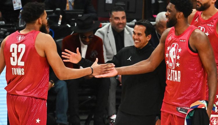 Numbers behind Joel Embiid's and Karl-Anthony Towns' historic games