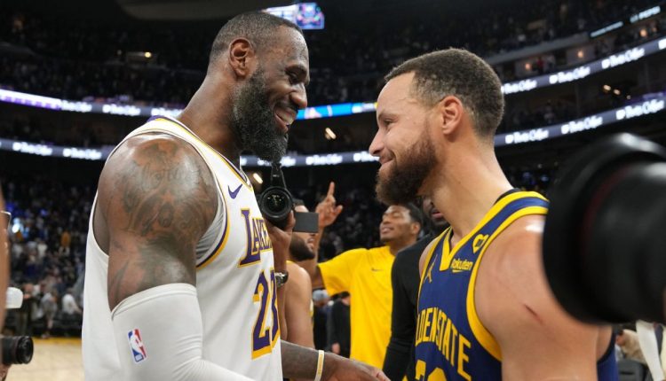 Lakers' LeBron James, Warriors' Stephen Curry add to classic rivalry in 2-OT duel