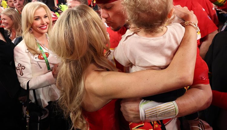See Patrick and Brittany Mahomes' Adorable Super Bowl Celebration