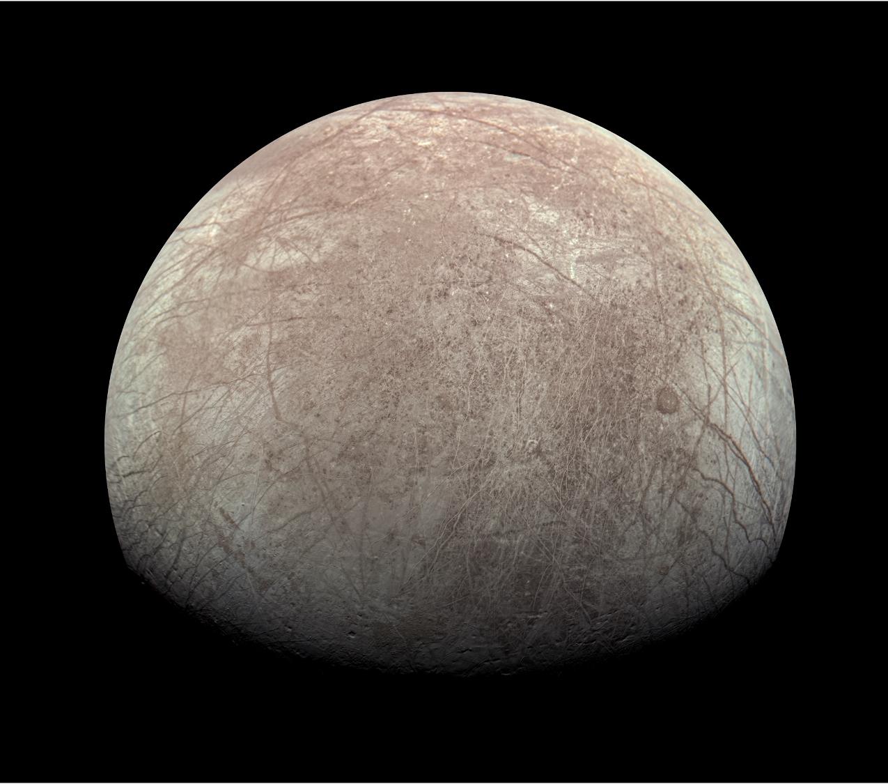Juno Measures How Much Oxygen is Being Produced by Europa
