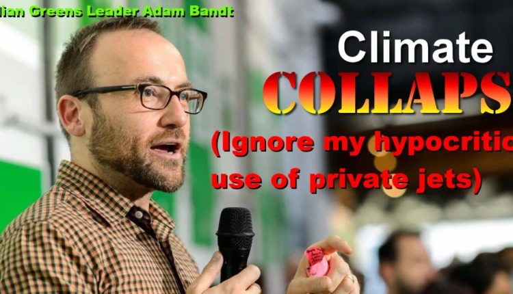 Aussie Green Party Leader Used Private Jets, Expensed $1 Million to Taxpayers – Watts Up With That?