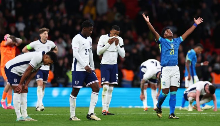 Endrick, Brazil give England a wake-up call before Euro 2024