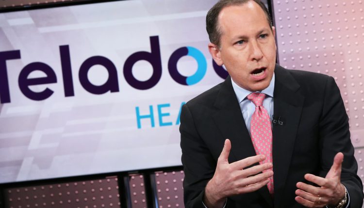 Teladoc's CEO is leaving the company after the stock fell 95% from its 2021 peak

