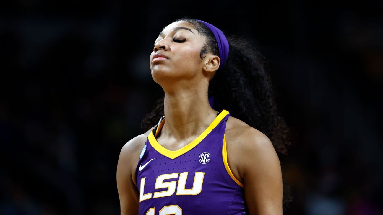 LSU's repeat bid ends with its Elite Eight loss to Iowa