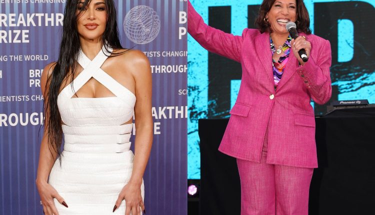 Kim Kardashian meets Kamala Harris at the White House

