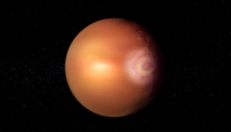 The first atmospheric rainbow on an exoplanet?

