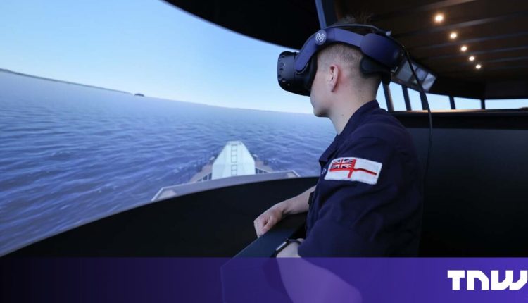 The British Navy is using VR to train sailors to navigate warships

