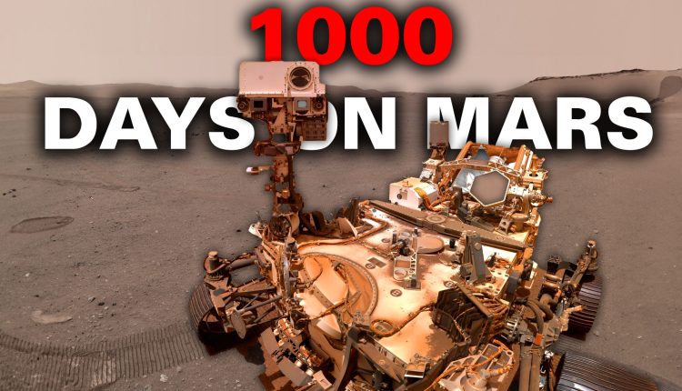  Perseverance completes over 1,000 days on Mars.  Still strong

