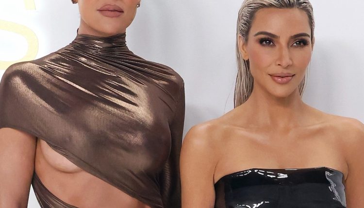Khloe and Kim Kardashian hilariously revisit the bag-swinging scene when they were 16 years old

