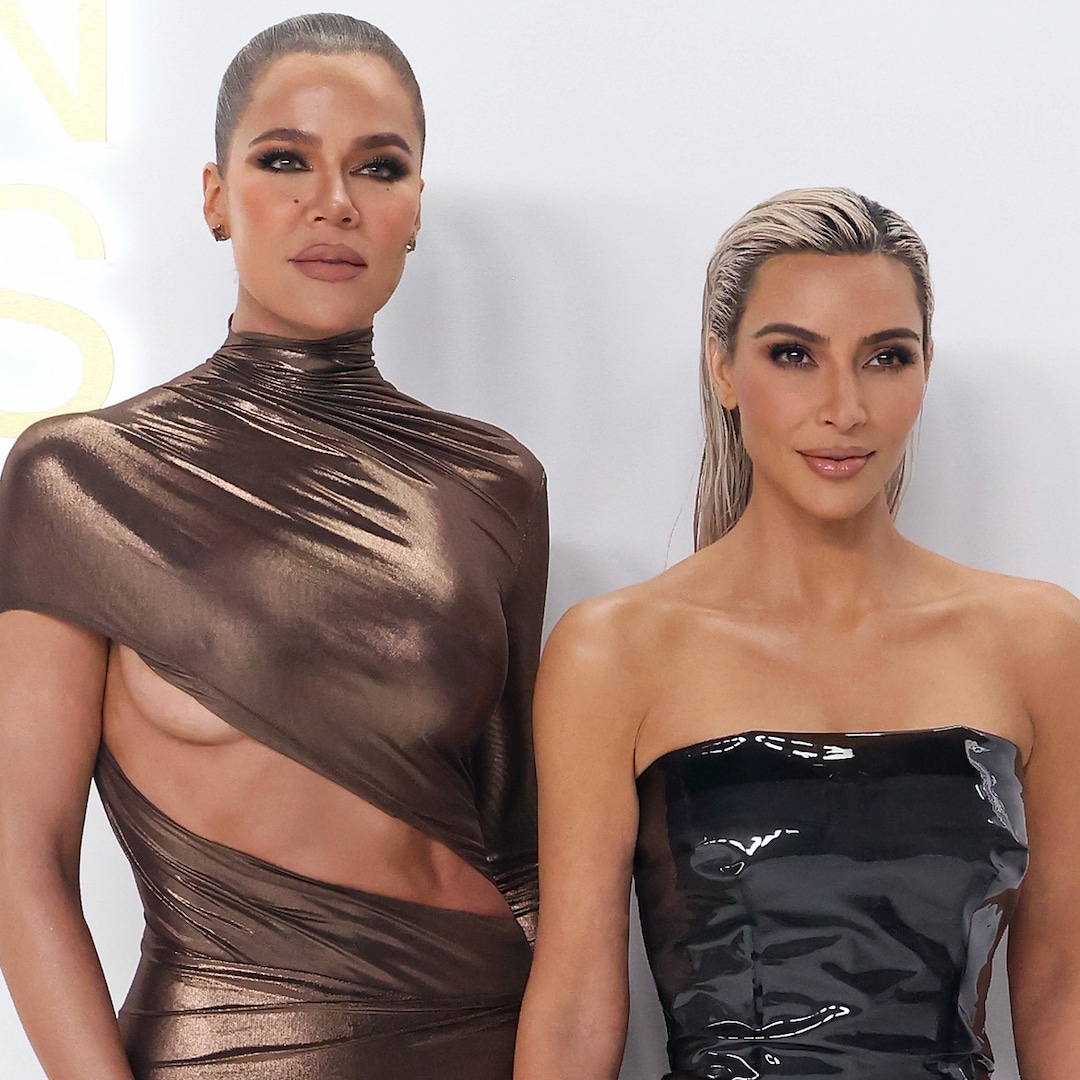 Khloe and Kim Kardashian hilariously revisit the bag-swinging scene when they were 16 years old