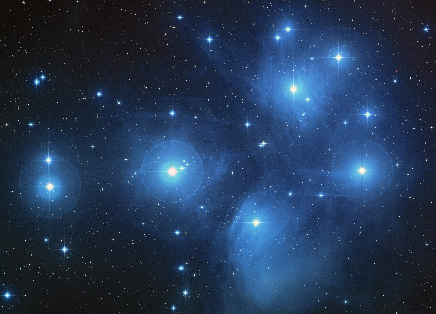 The nearby star clusters come from only three locations