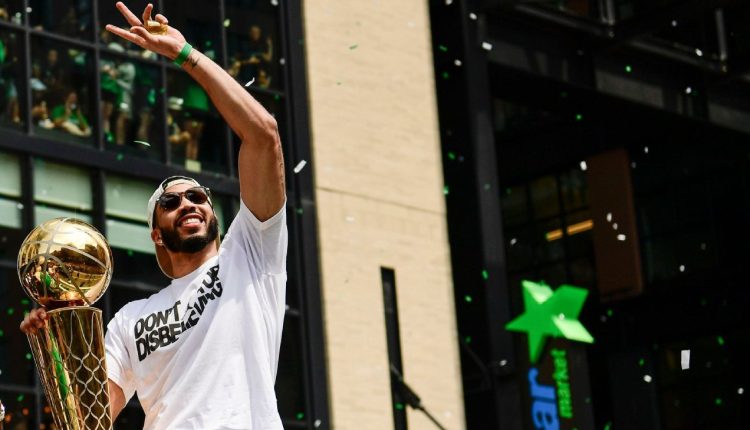 The best moments from the Celtics' 2024 NBA championship parade

