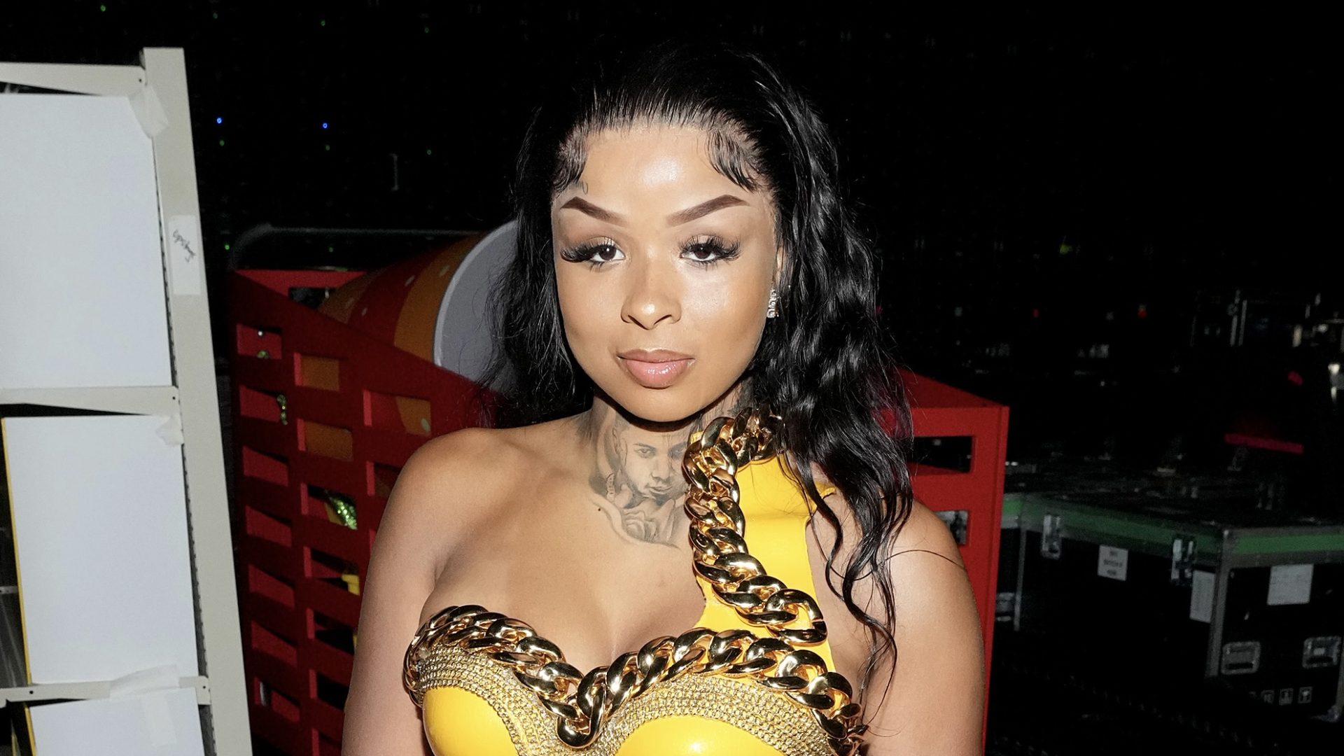 Blueface mother and father exchange heated words